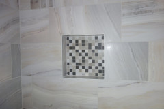 Intricate ceramic tile design