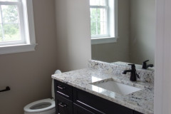 Large powder room on first floor