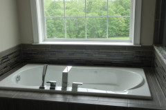 Soaking tub in Essex Grand master bathroom