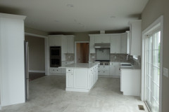 View of kitchen from breakfast area