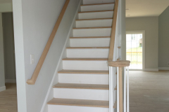 Staircase from the entryway to the second floor Staircase from the entryway to the second floor