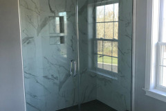 The Hamilton - master bathroom shower