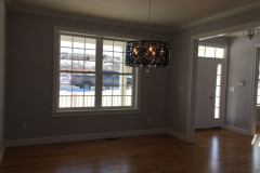 Large formal dining room and entryway