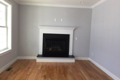 Optional gas fireplace in living room