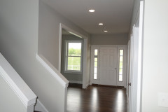 Interior view of front door
