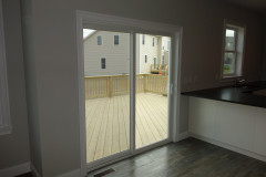 Large back deck