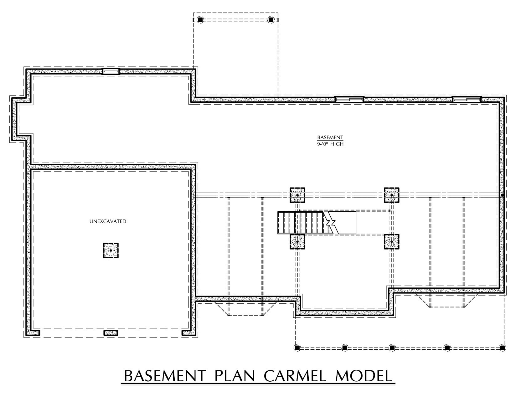 Carmel - Basement Floor Plan