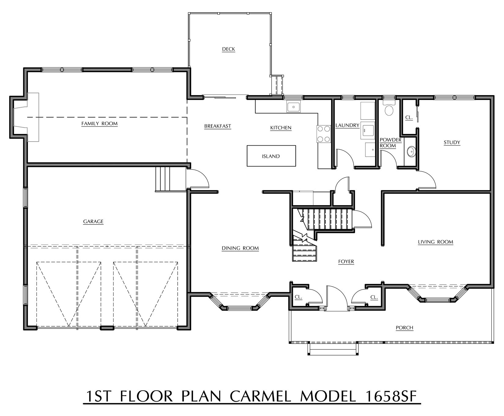 Carmel - First Floor Plan