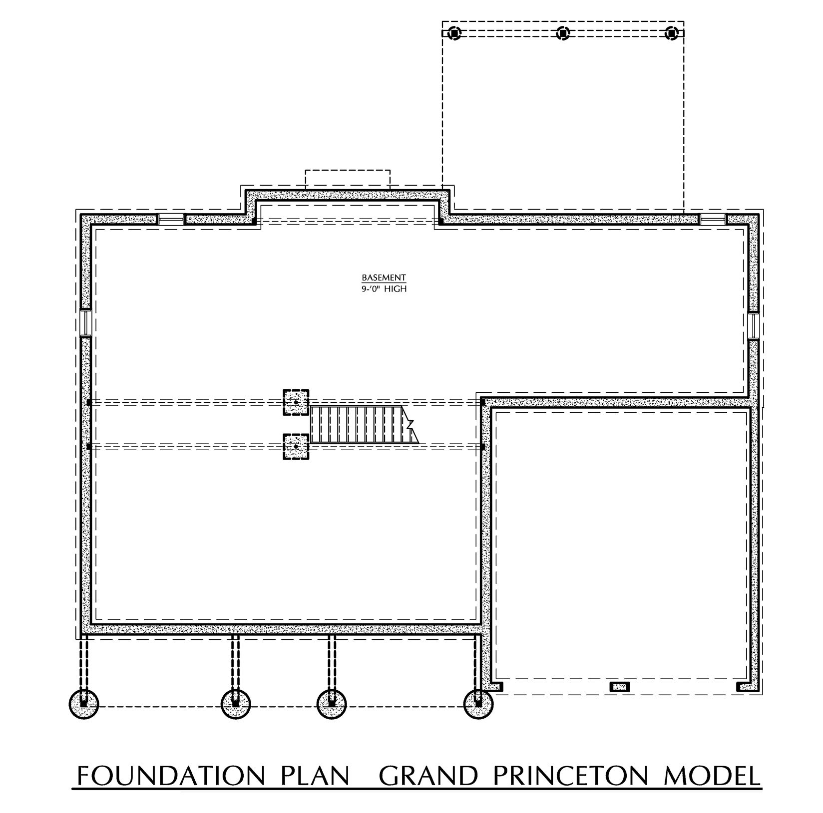 Grand Princeton - Basement Floor Plan