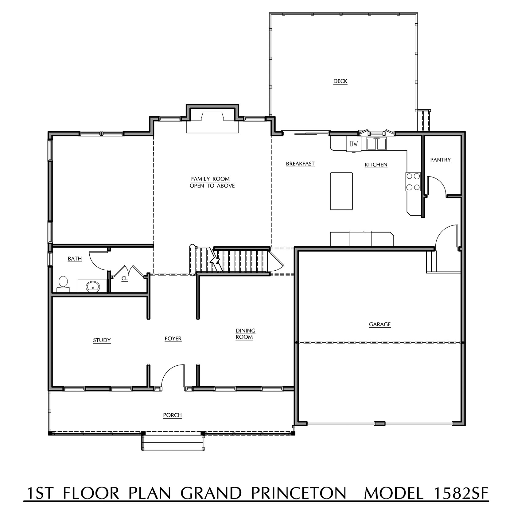 Grand Princeton - First Floor Plan