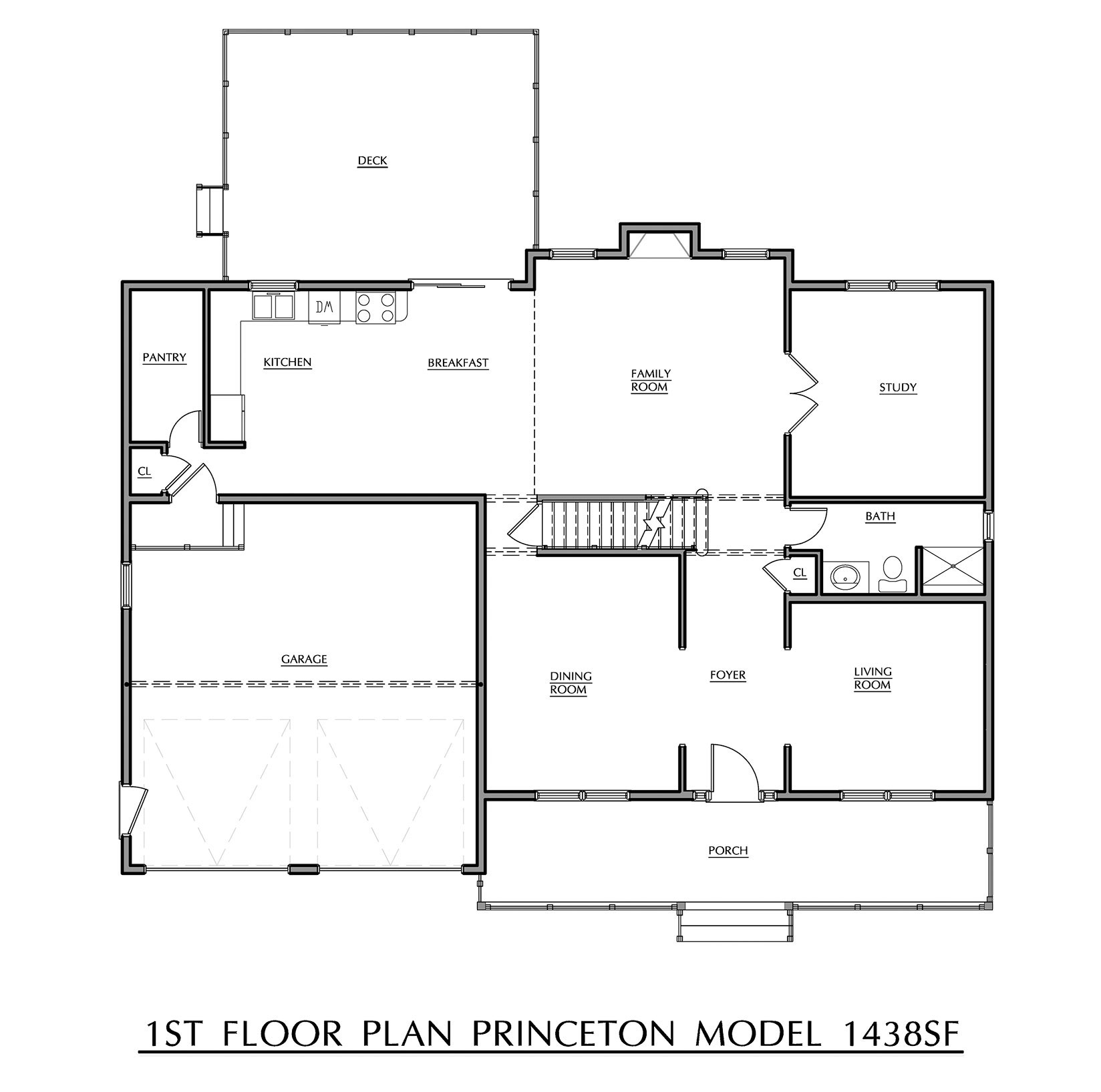 Princeton - First Floor Plan