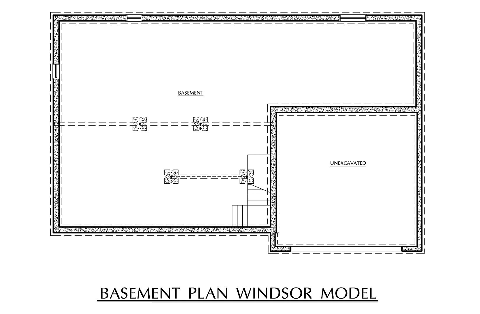 Windsor - Basement Floor Plan