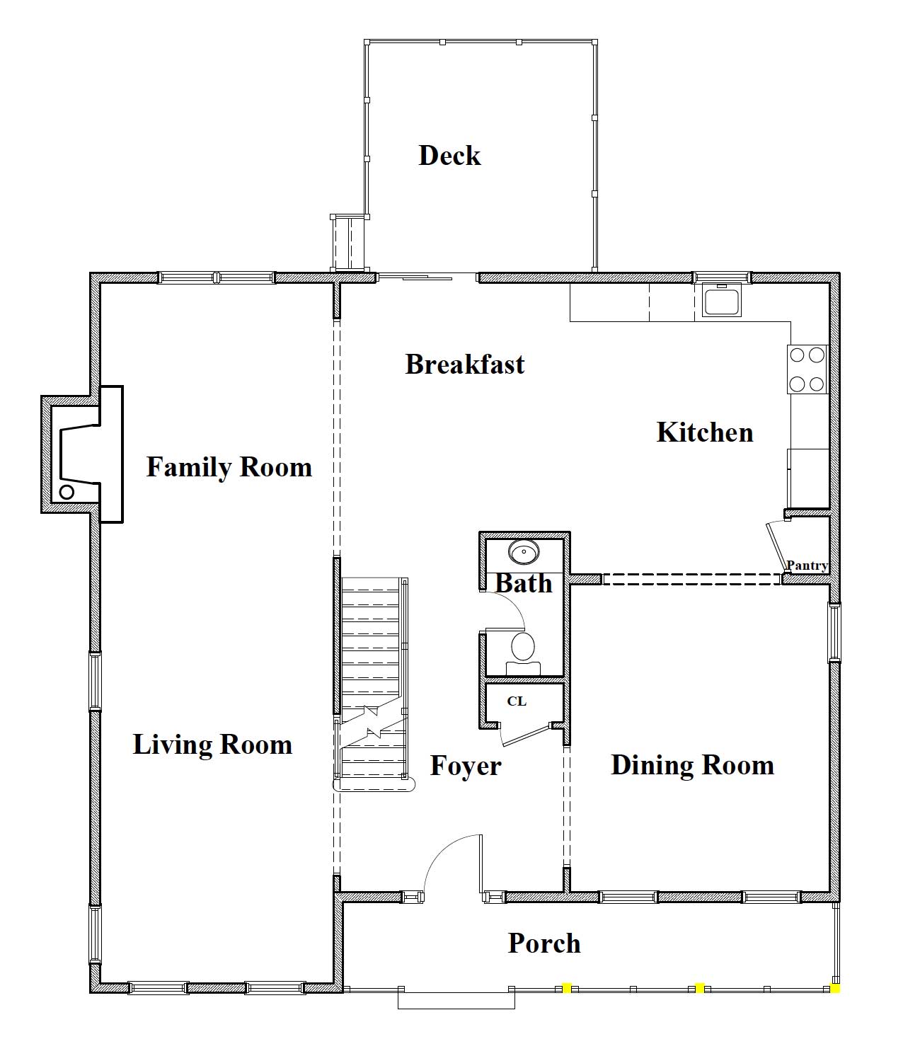 Hamilton - Lot 121 - 1st floor plan
