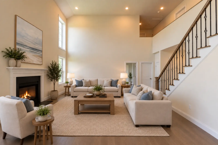 Lot 93 – Princton Royale – Virtually Staged Great Room 3