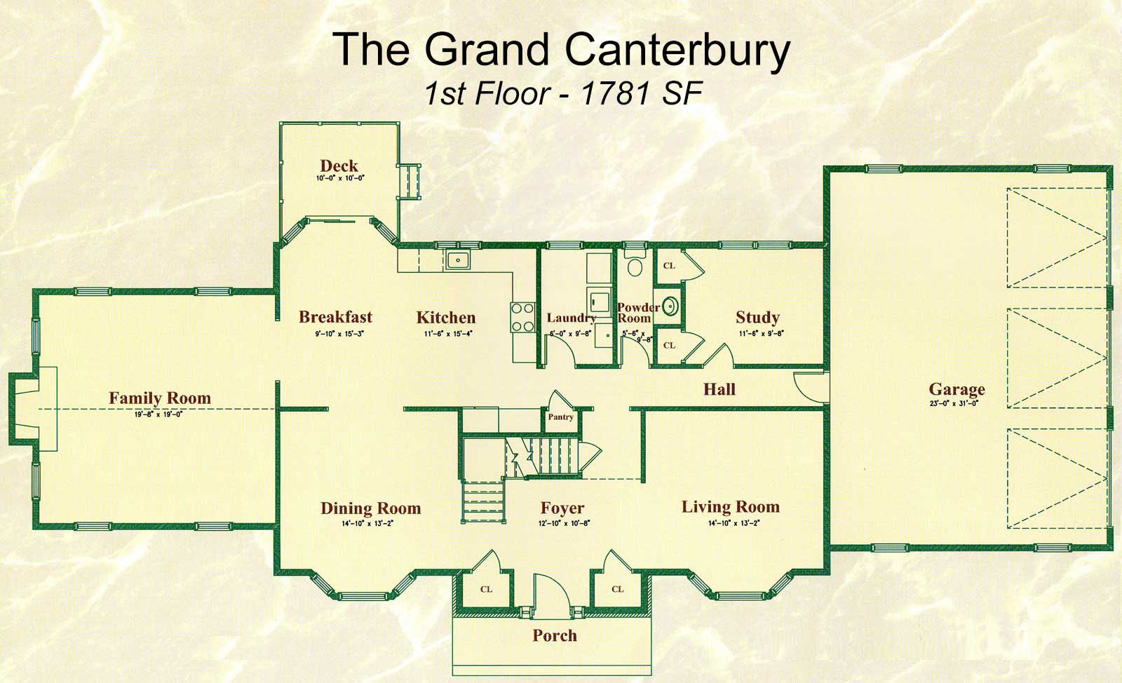 Canterbury Grand - 1st Floor Plan
